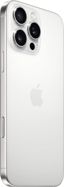 Kunnostettu iPhone 16 Pro Max 256 Gt, valkotitaani (Erinomainen kunto)