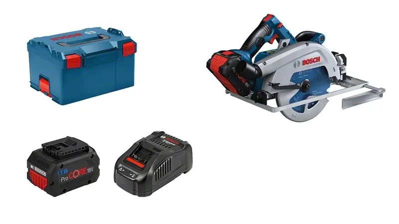 BOSCH GKS 18V-68 GC 2x 5.5Ah L-BOXX - 06016B5130