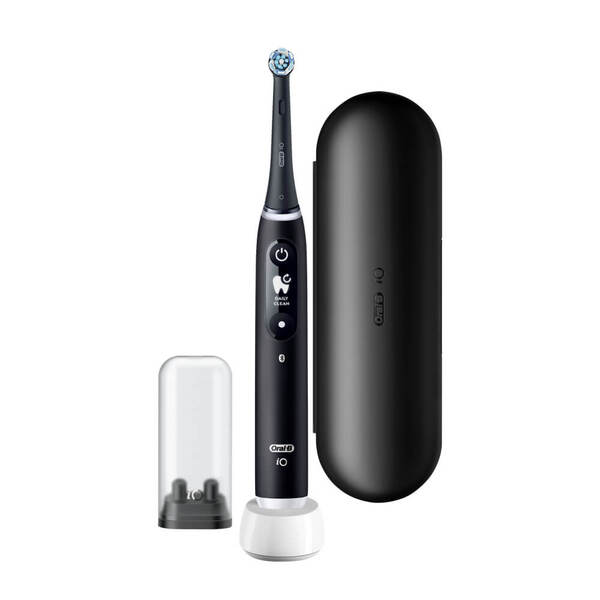 Oral-B iO Series 6 Electric Toothbrush, Black Lava