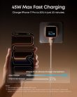 Anker Nano 45W Smart Display (A121DG21) - USB-C-laddare, vit
