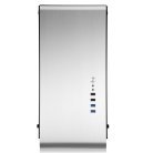 Jonsbo UMX4, Tempered Glass - midi case, silver