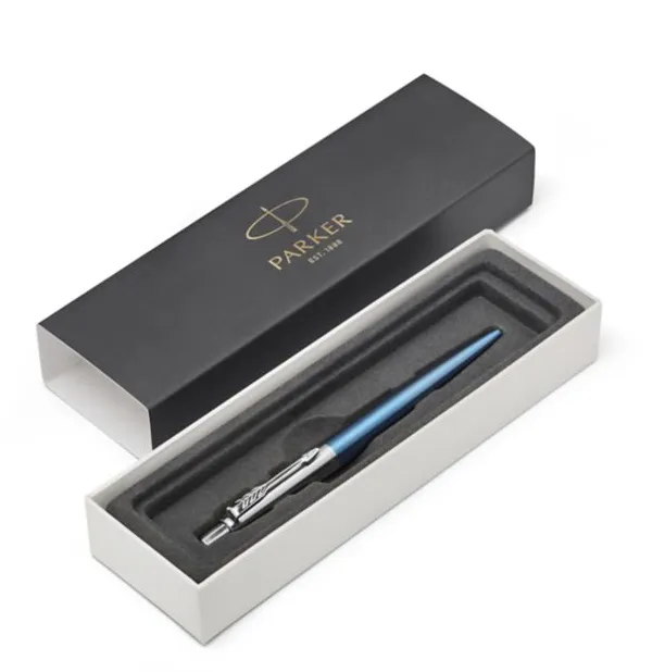 Parker ballpoint pen Jotter 77% recycled Waterloo blue