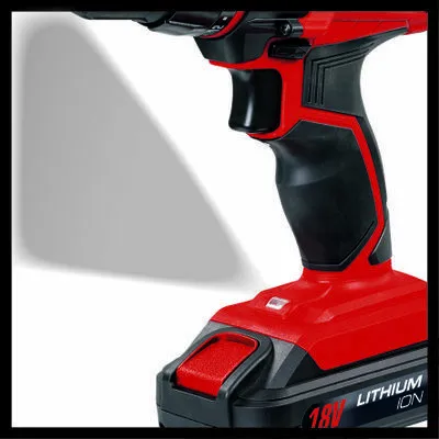 Einhell cordless drill TC-CD 18-2 Li, 18 Volt (red / black, Li-ion battery pack 1.5Ah)