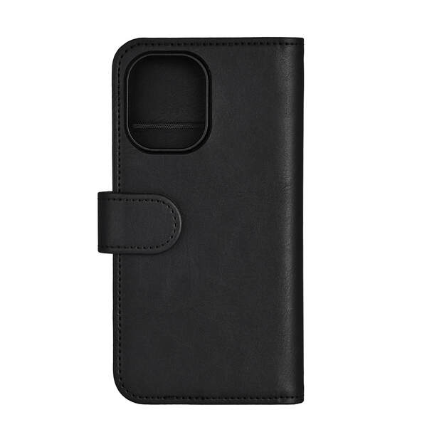 GEAR Wallet MagSeries, iPhone 16 - 2-in-1 Wallet Case, Black