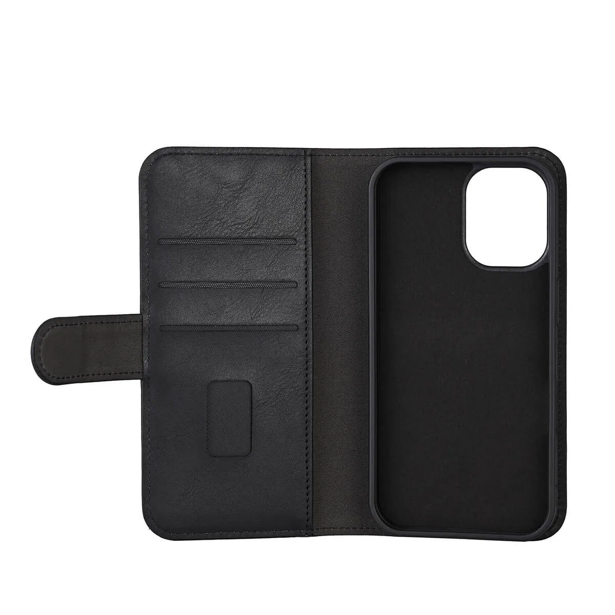 GEAR Wallet MagSeries, iPhone 16 - 2-in-1 Wallet Case, Black