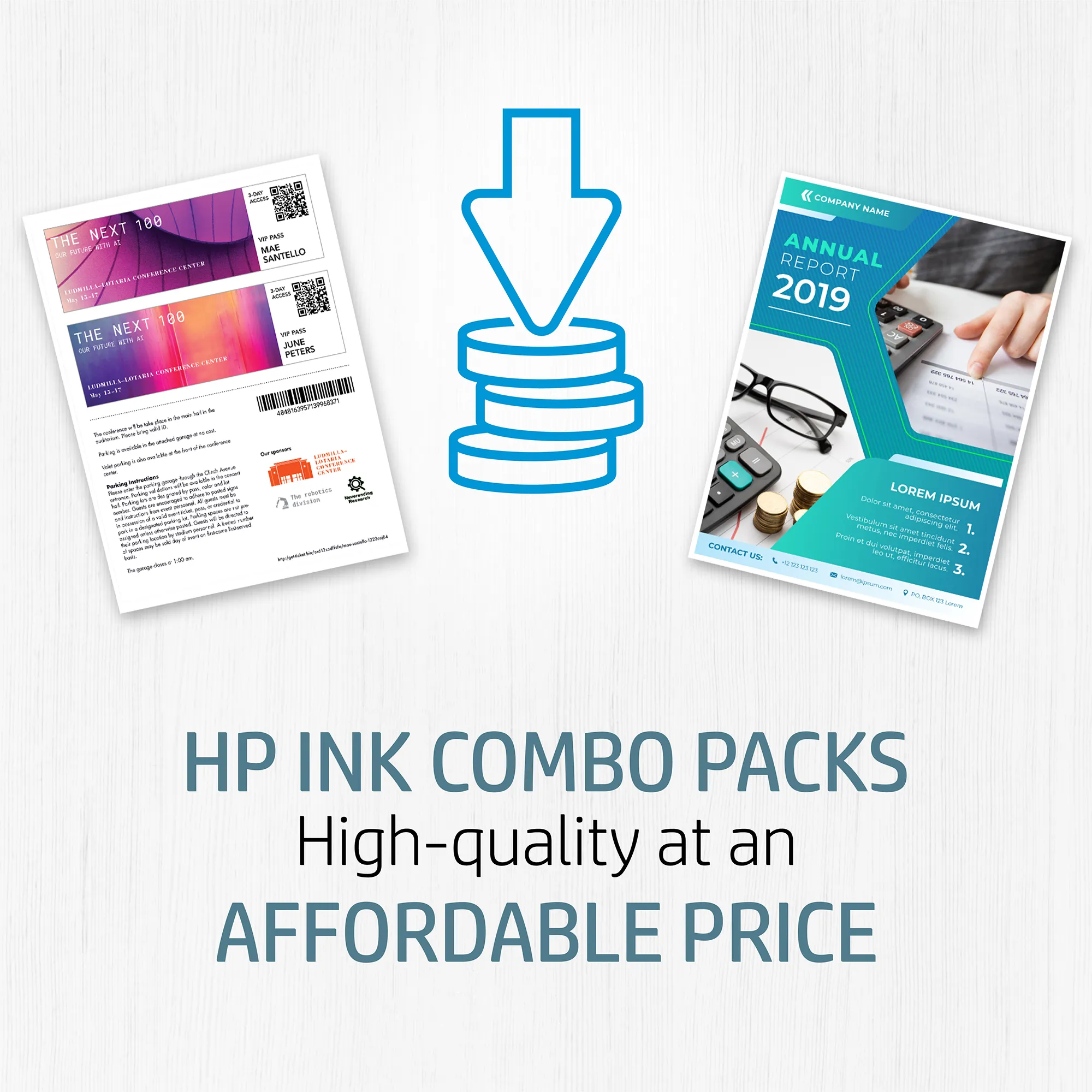 No953 C/M/Y/K Ink Cartridges 4-pack