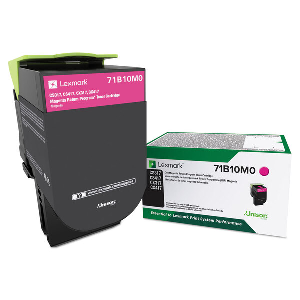 Lexmark Return Program 71B0030 -laserv&auml;rikasetti, magenta