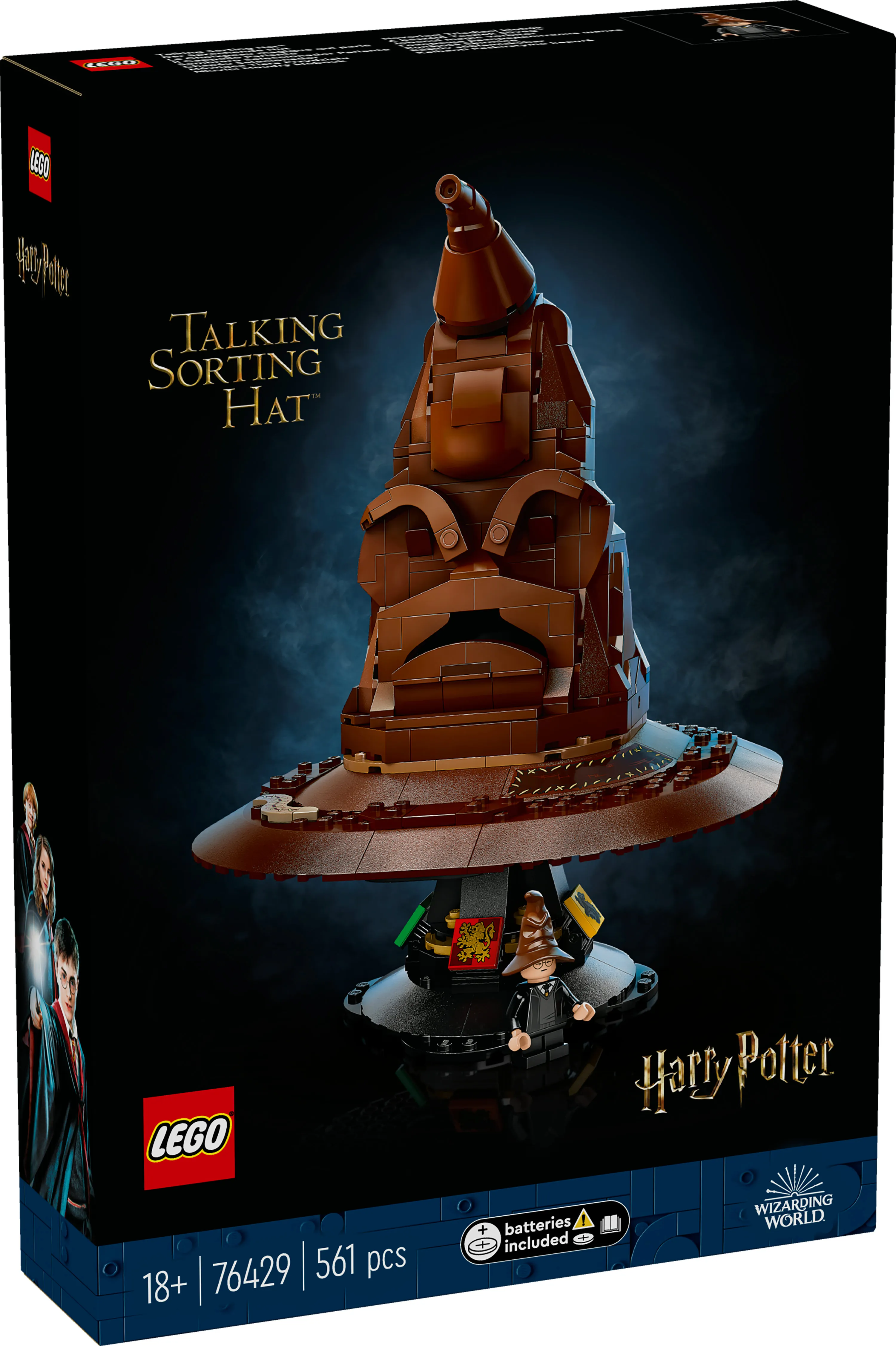 Lego Harry Potter Puhuva lajitteluhattu 76429
