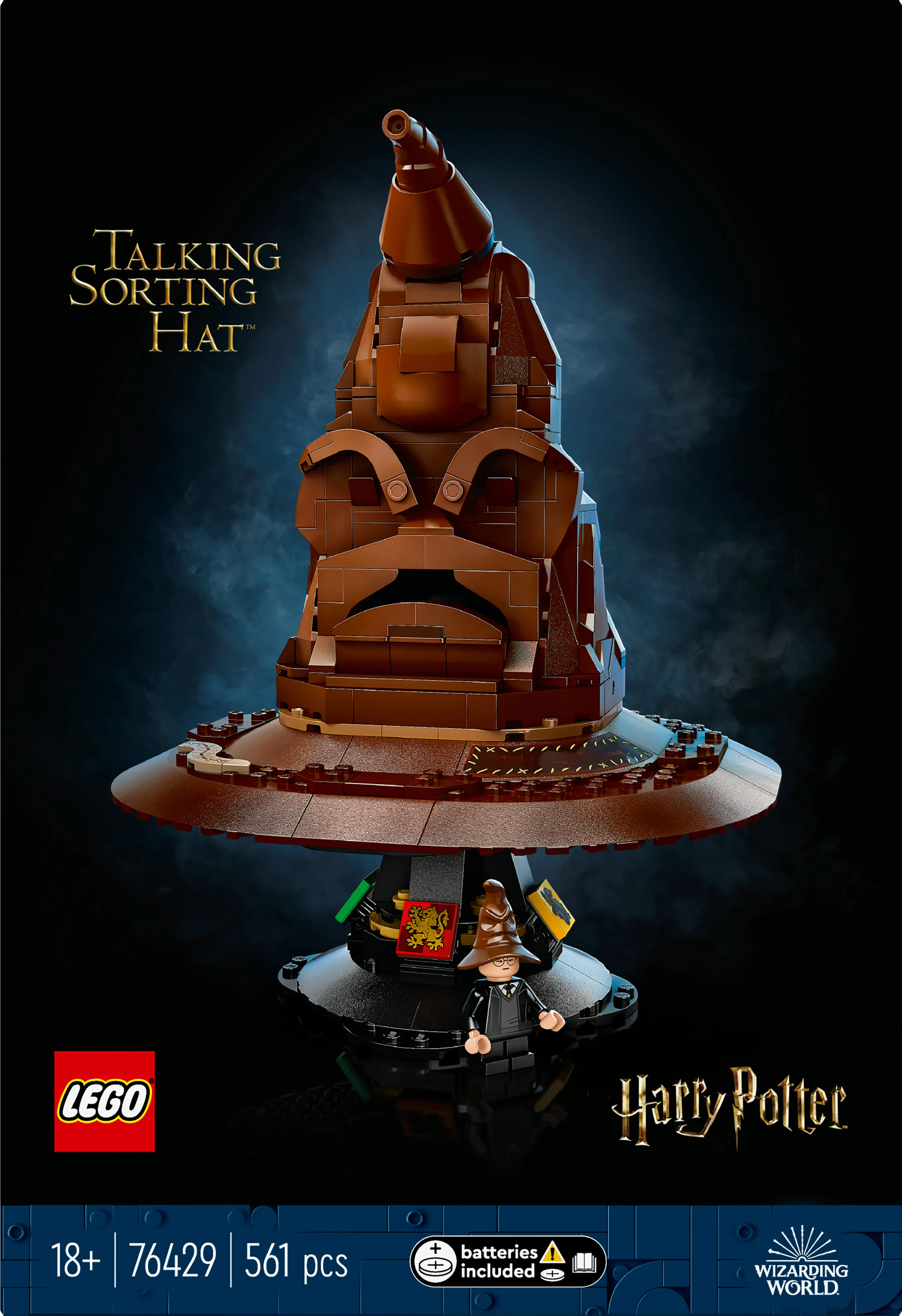 Lego Harry Potter Puhuva lajitteluhattu 76429