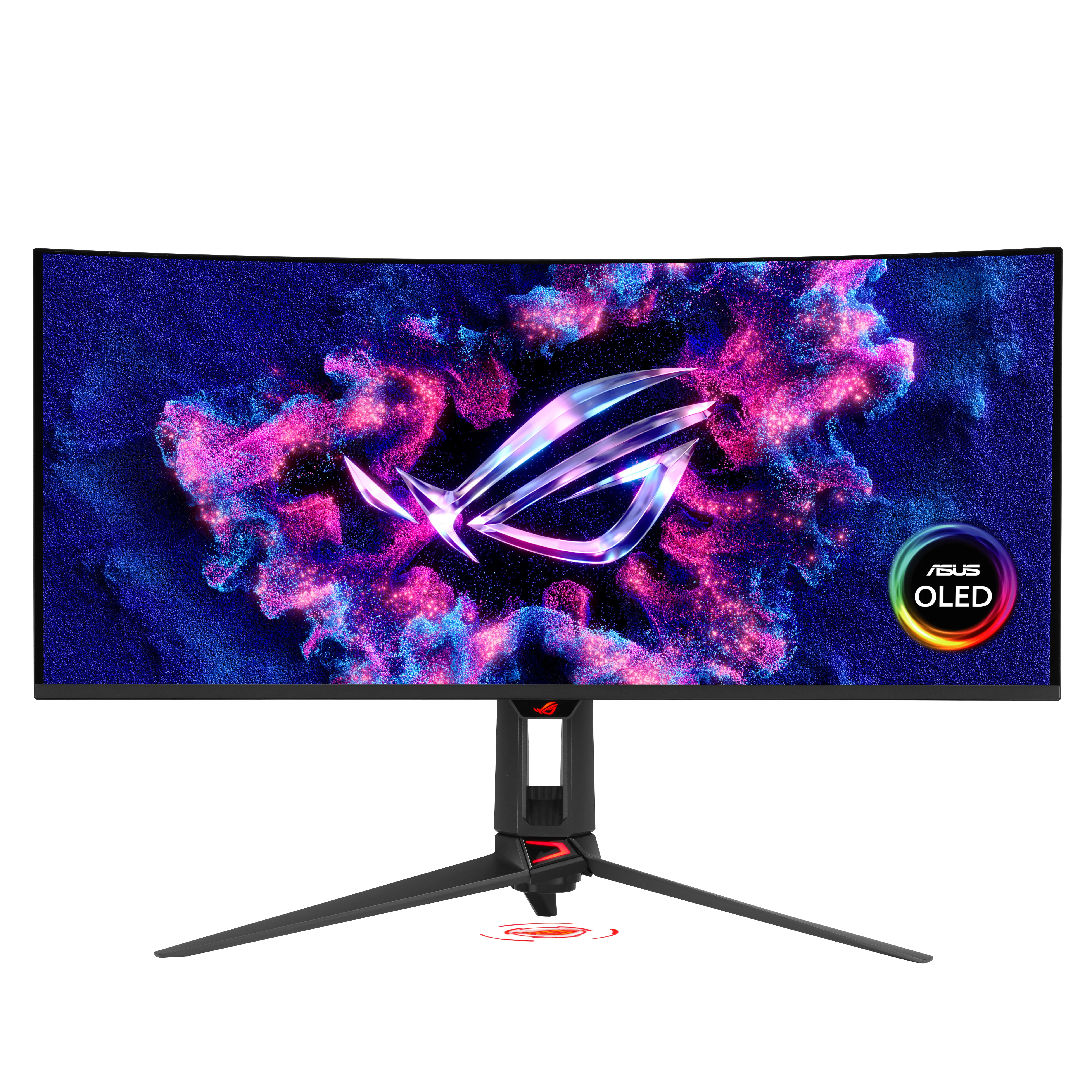 ASUS ROG Swift PG34WCDN 34" UWQHD, QD-OLED, 360Hz -kaareva pelin&auml;ytt&ouml;, USB-C hub