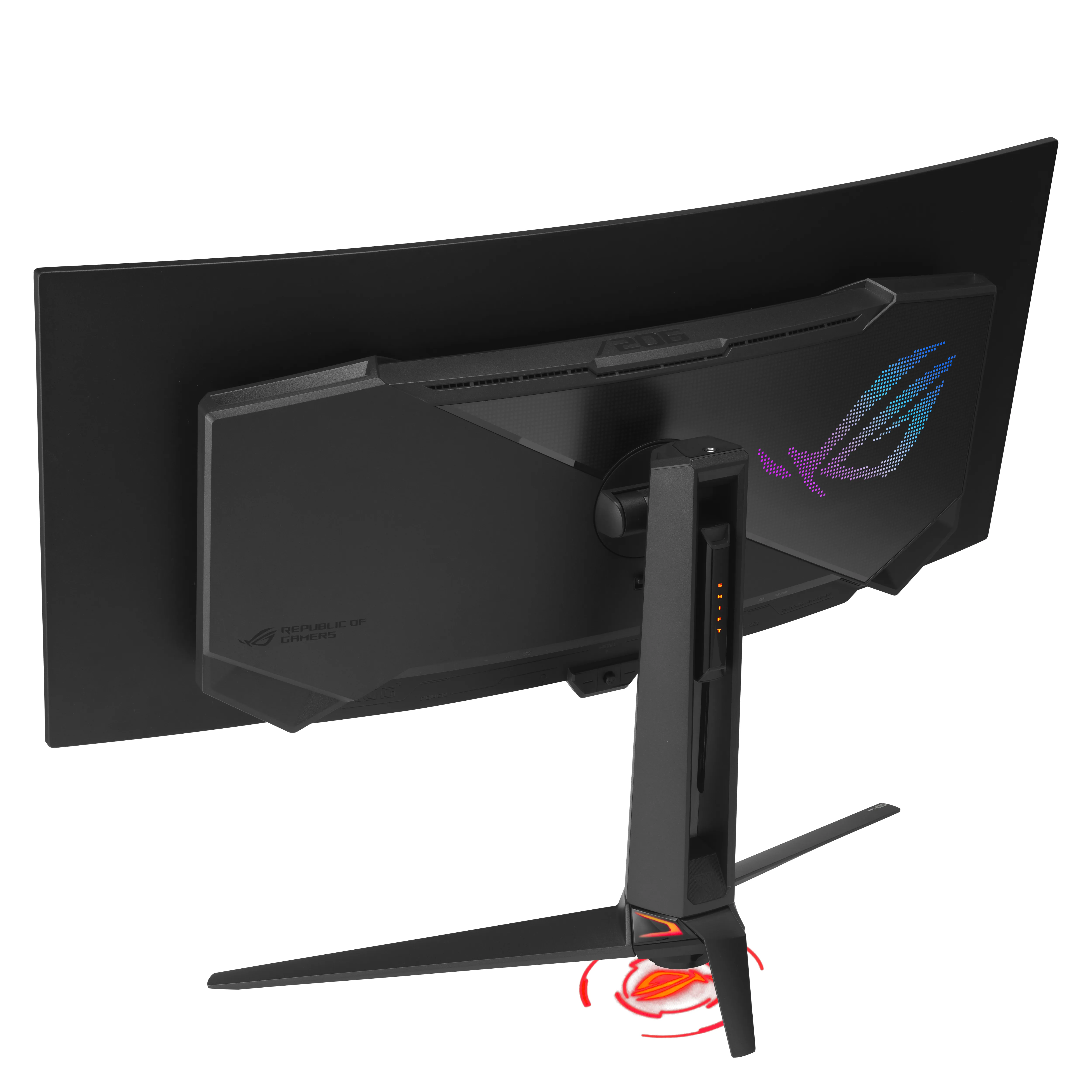 ASUS ROG Swift PG34WCDN 34" UWQHD, QD-OLED, 360Hz -kaareva pelin&auml;ytt&ouml;, USB-C hub