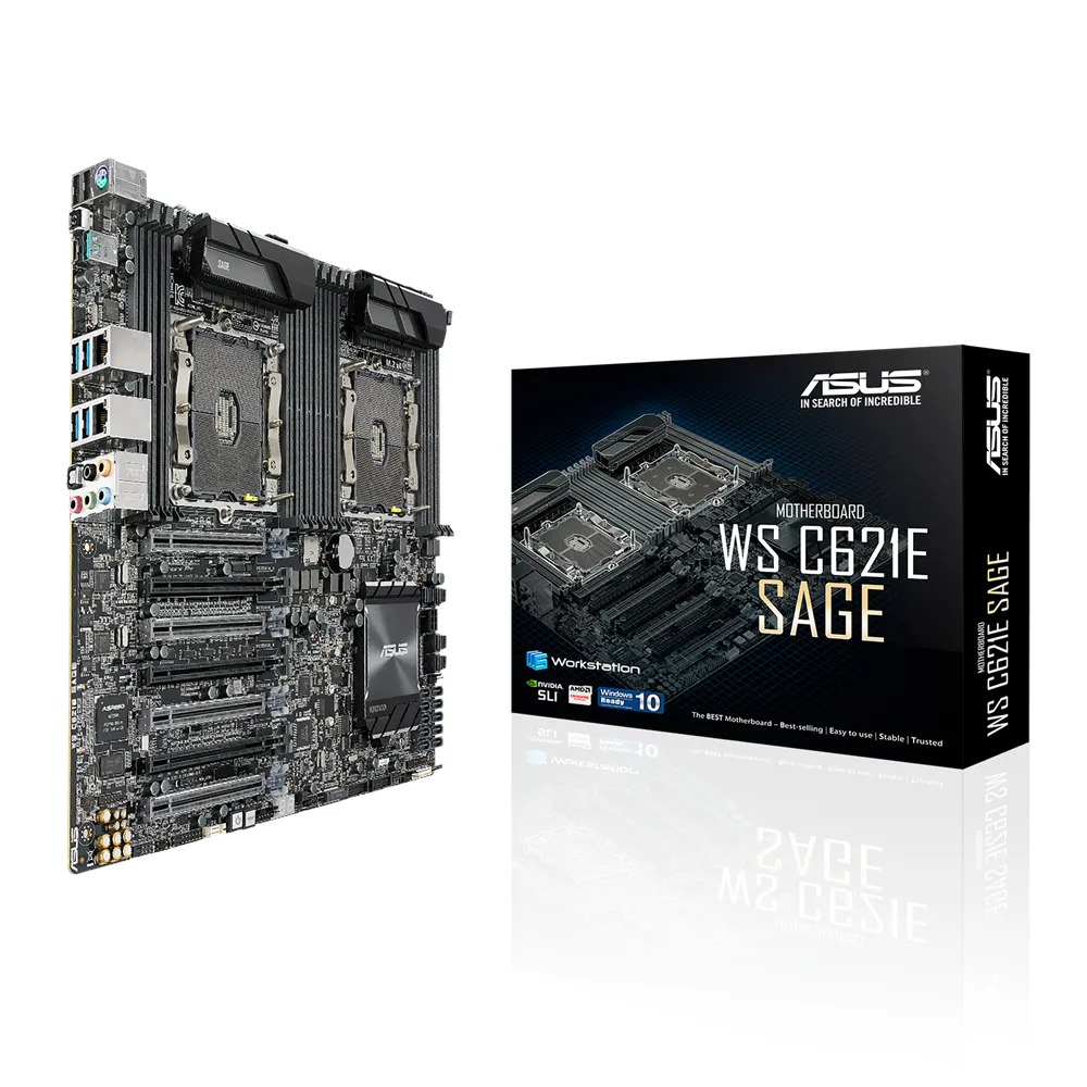 Asus WS C621E SAGE LGA3647 EEB-emolevy
