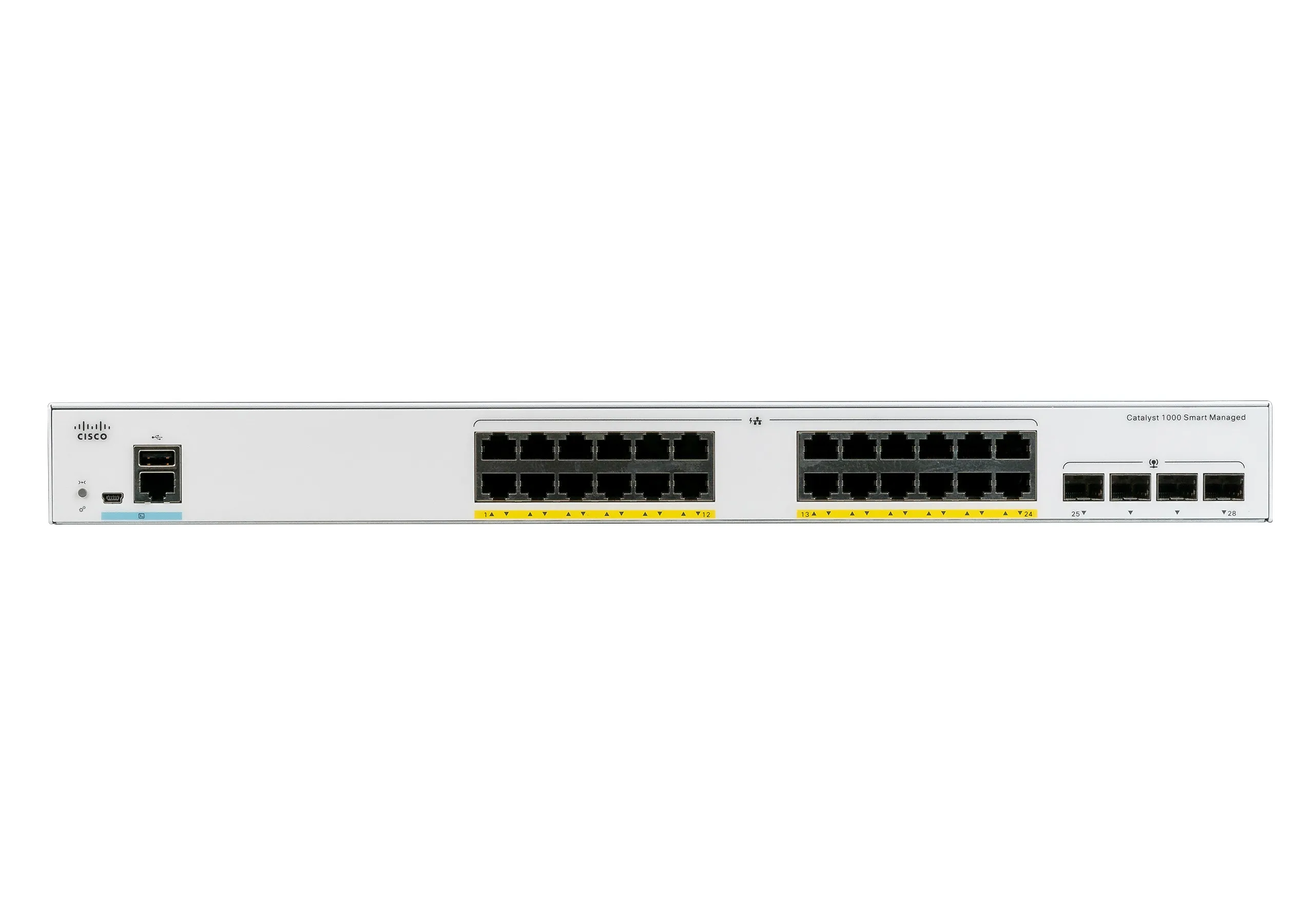 Catalyst 1000 24p GE4x10G SFP - (ei palautusoikeutta)