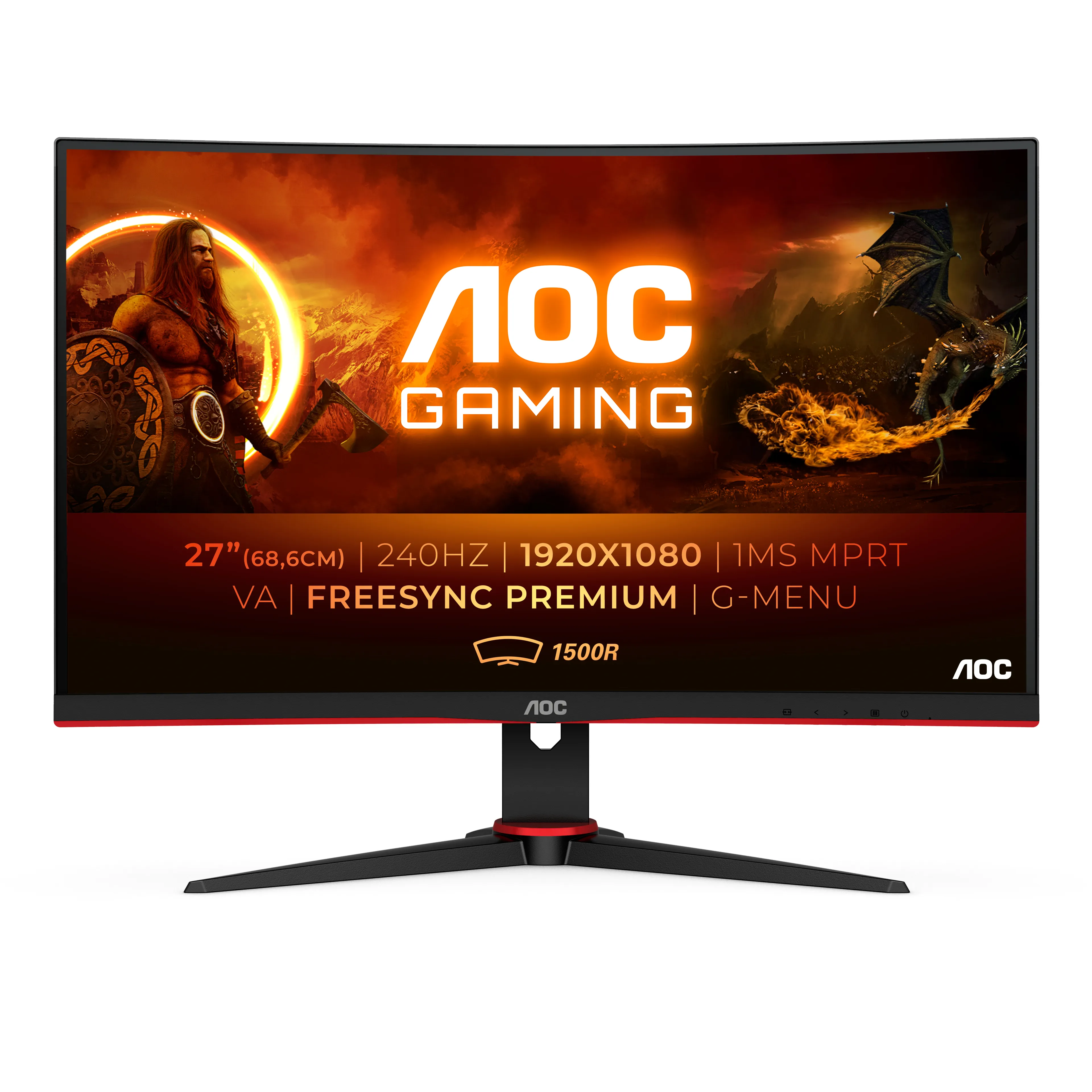 (Bargains) AOC 27&quot; C27G2ZE, Full HD, VA - curved gaming monitor