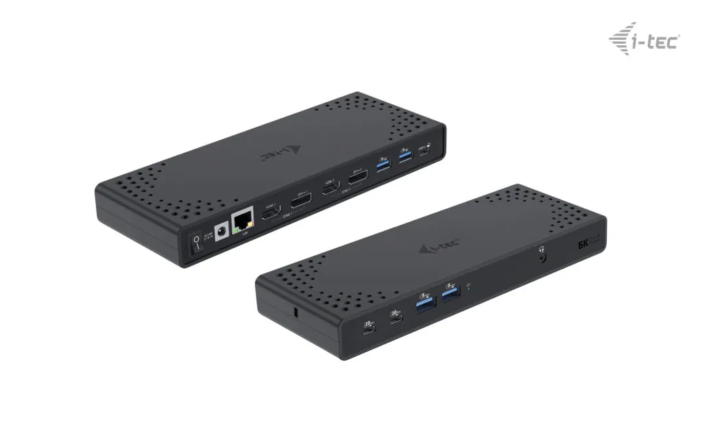 I-Tec  USB 3.0 / USB-C / Thunderbolt 3 Dual Display G2 PD 100W -telakointiasema