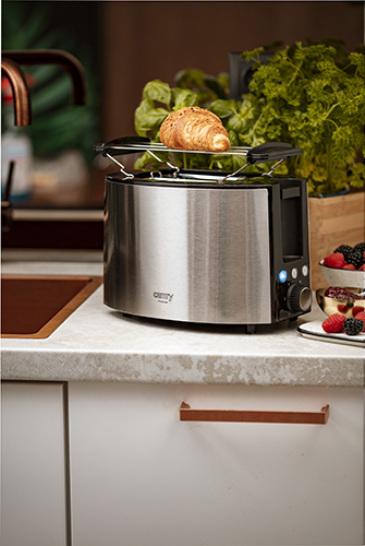 Adler Camry CR 3215 Toaster, 2 Slices, 900 W, White