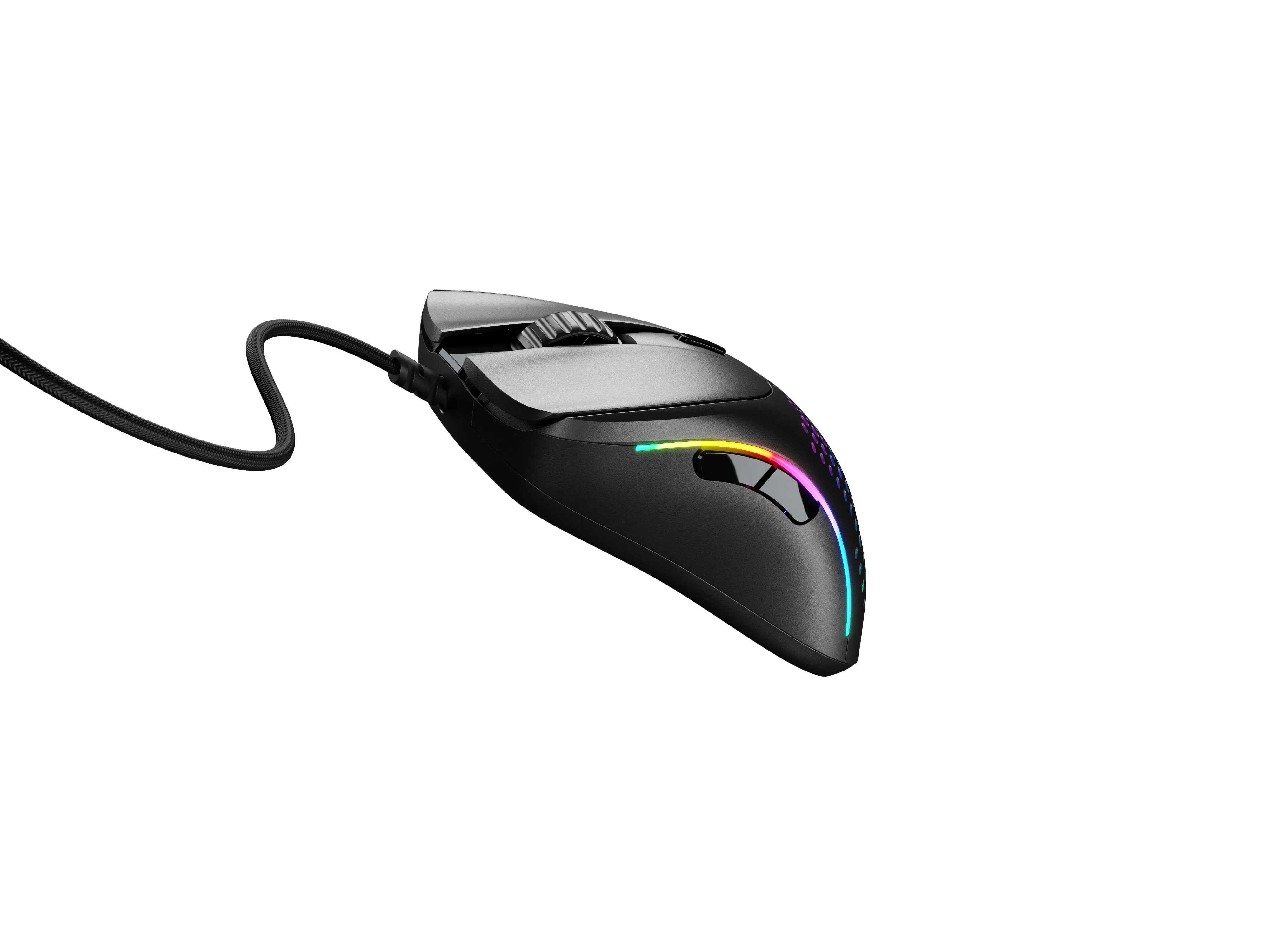 Glorious Model D 2 tr&aring;dl&ouml;s gamingmus, svart