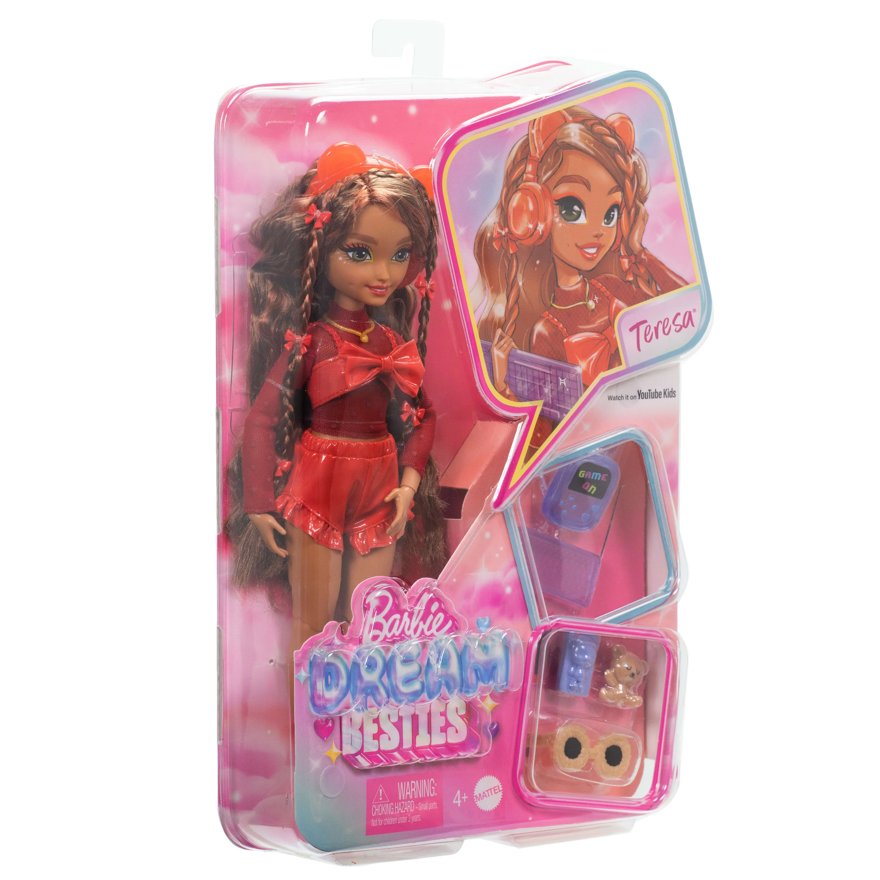 Mattel Barbie Dream Besties Teresa and accessories, doll