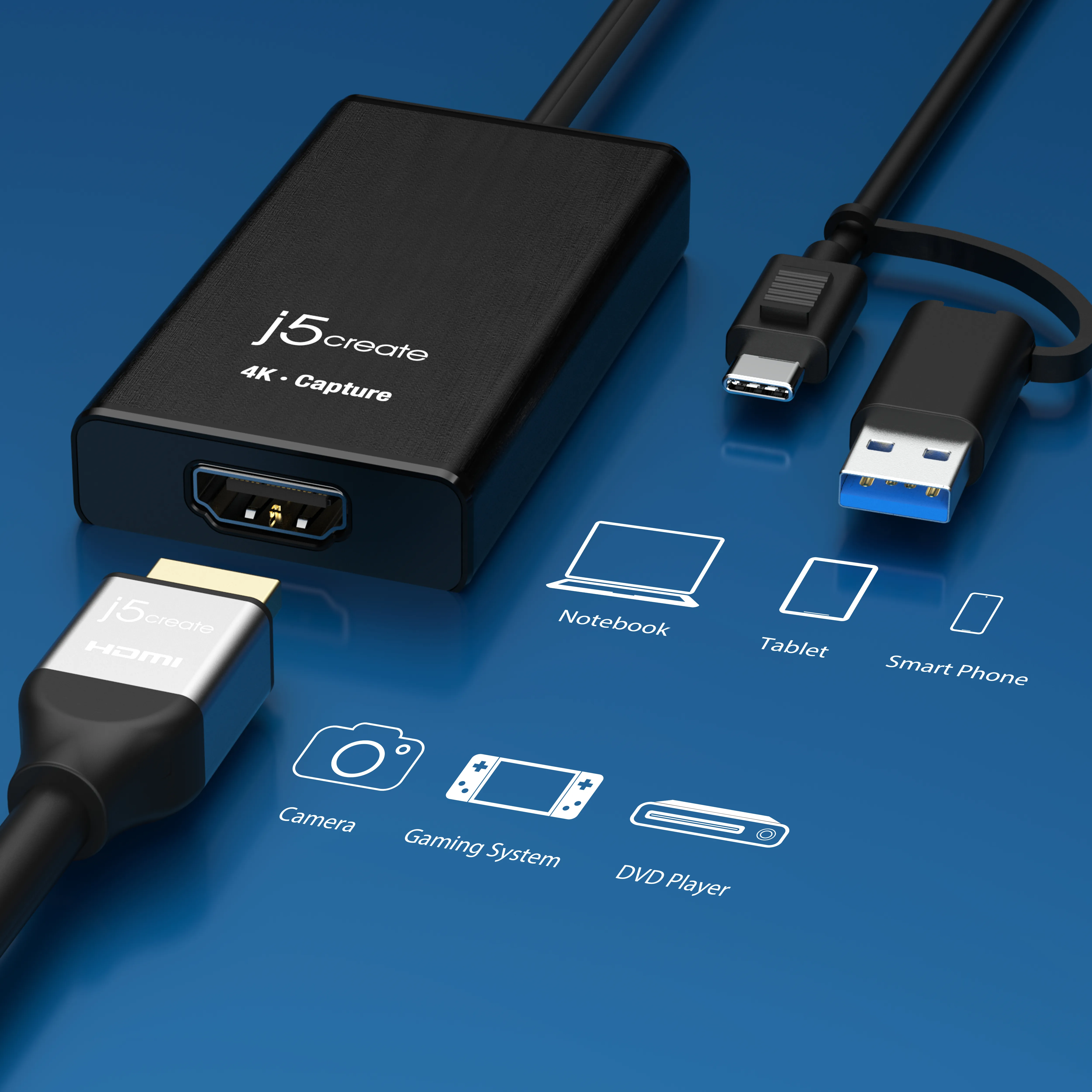 J5 CREATE 4K HDMI - capture adapter