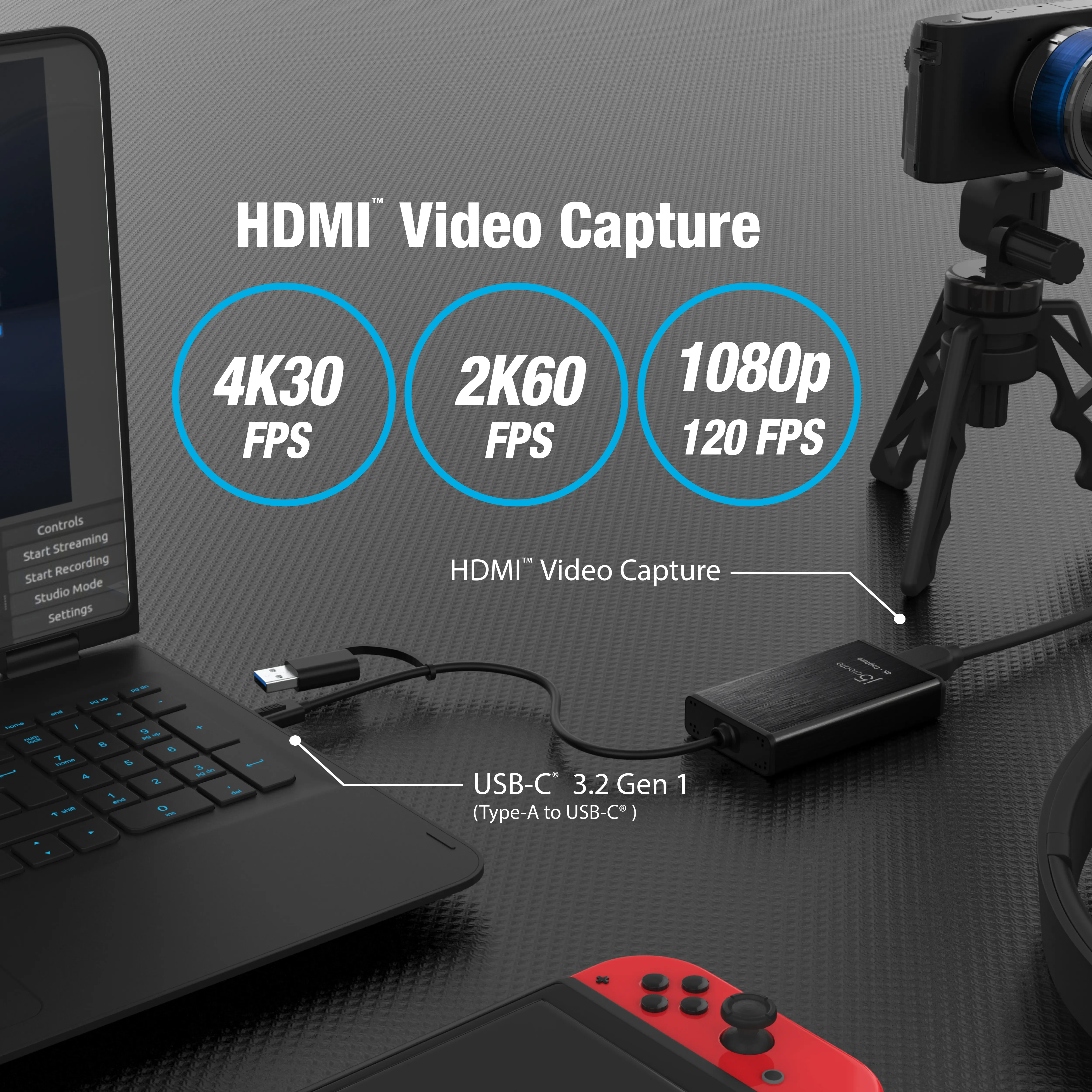 J5 CREATE 4K HDMI - capture adapter