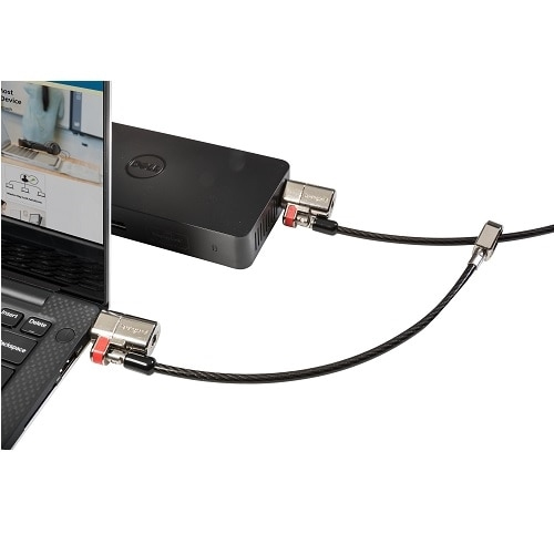 Kensington Clicksafe Keyed Twin Lock - Turvakaapelin lukituspakkaus