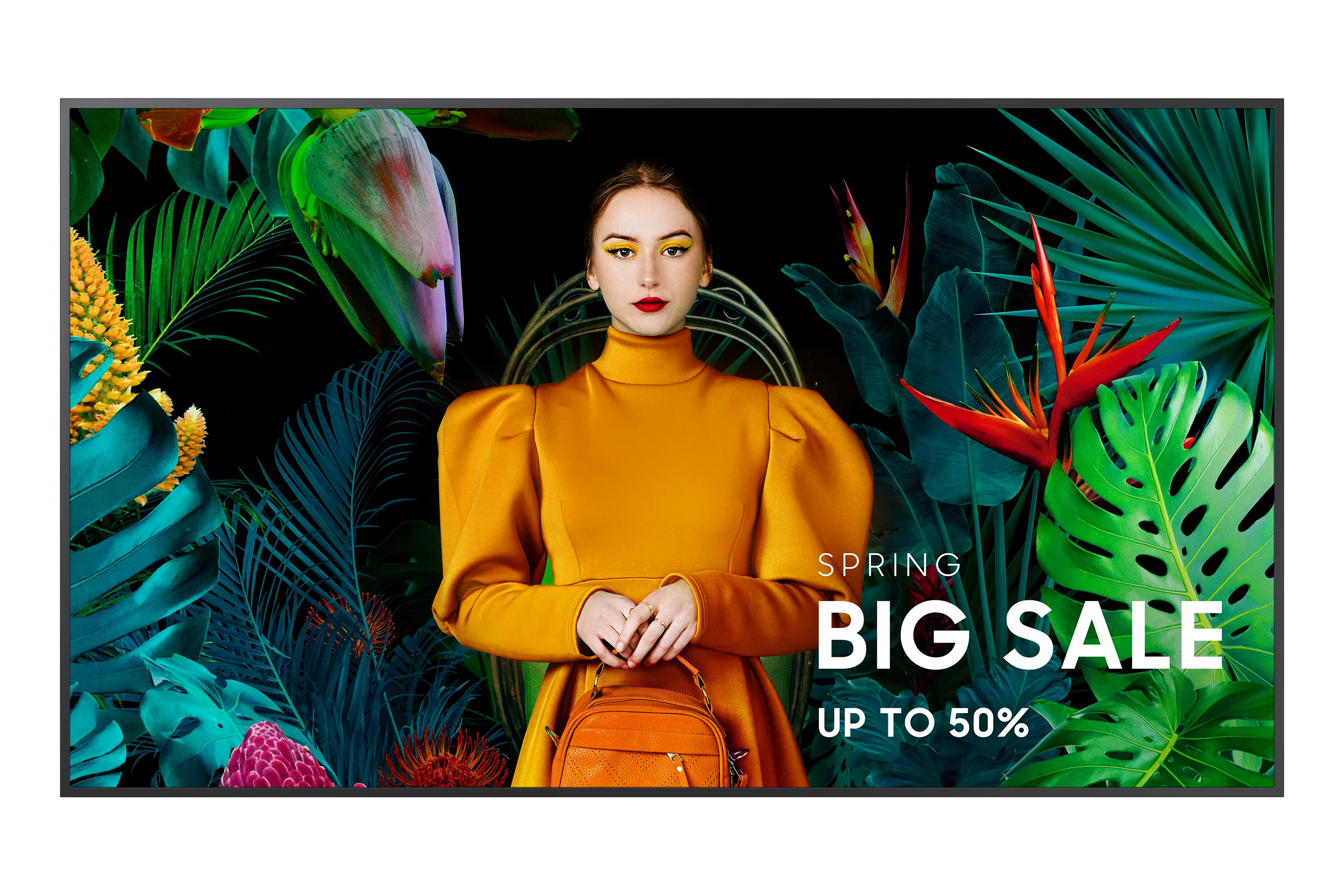 Samsung 75" UHD/4K 16:9 QB75C Slim-LED
