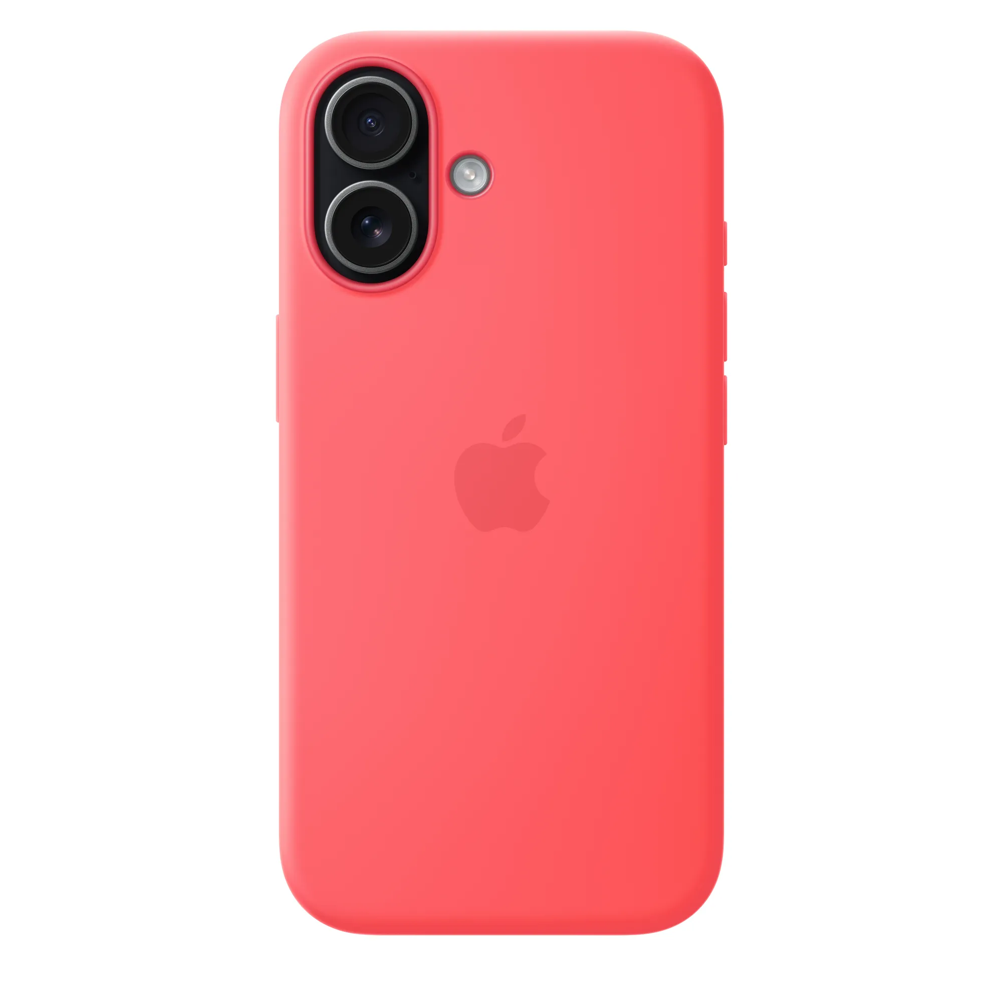 Apple iPhone 17 Silicone Case with MagSafe, Bright Guava