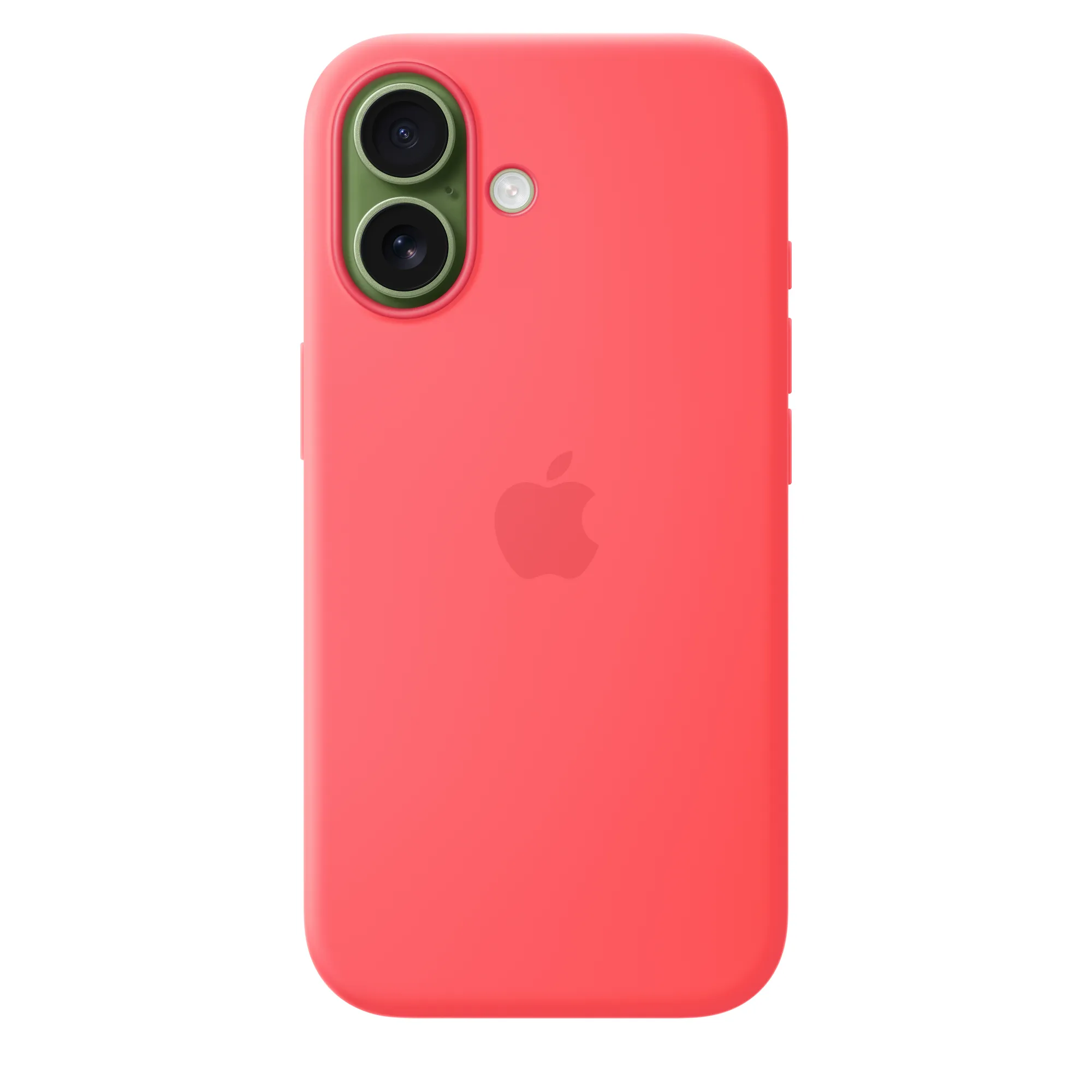 Apple iPhone 17 Silicone Case with MagSafe, Bright Guava