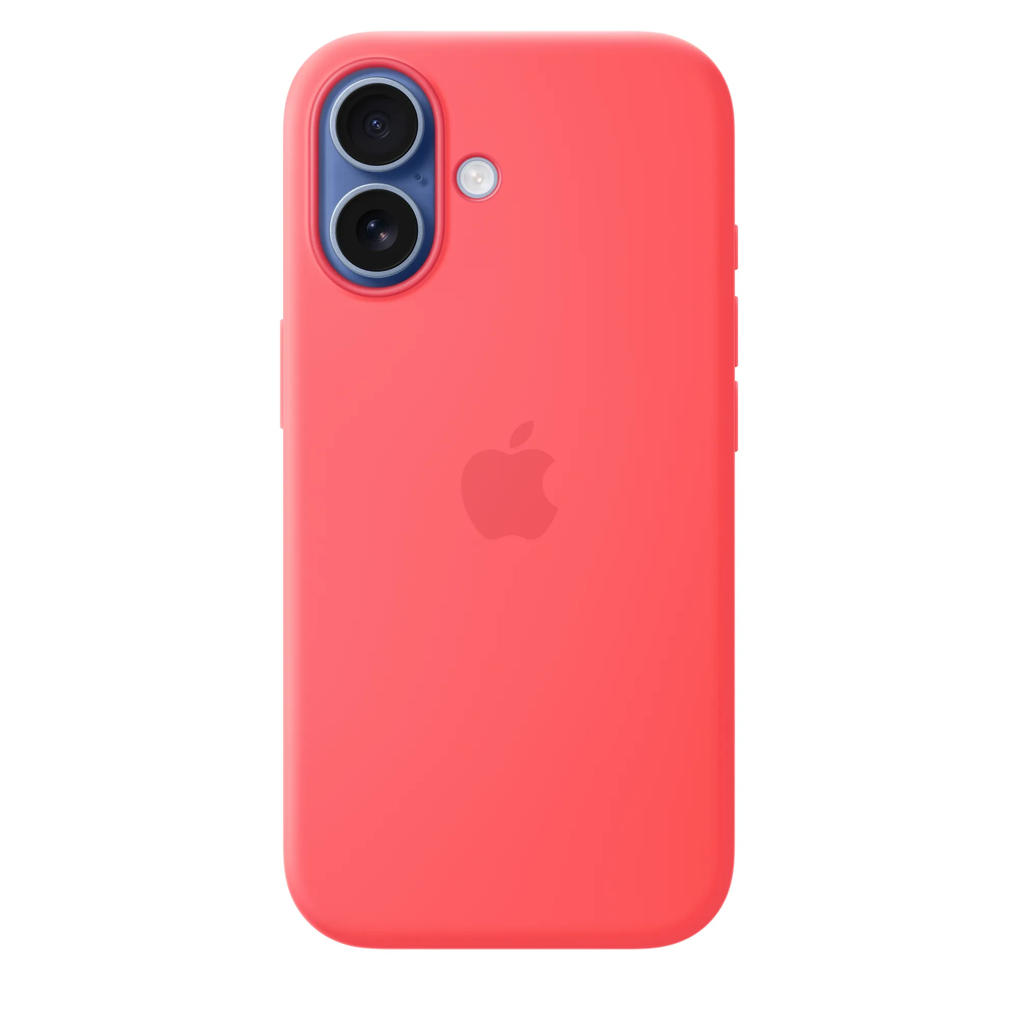 Apple iPhone 17 Silicone Case with MagSafe, Bright Guava