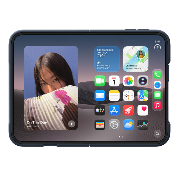Apple iPhone Duo -kuori, musteensininen