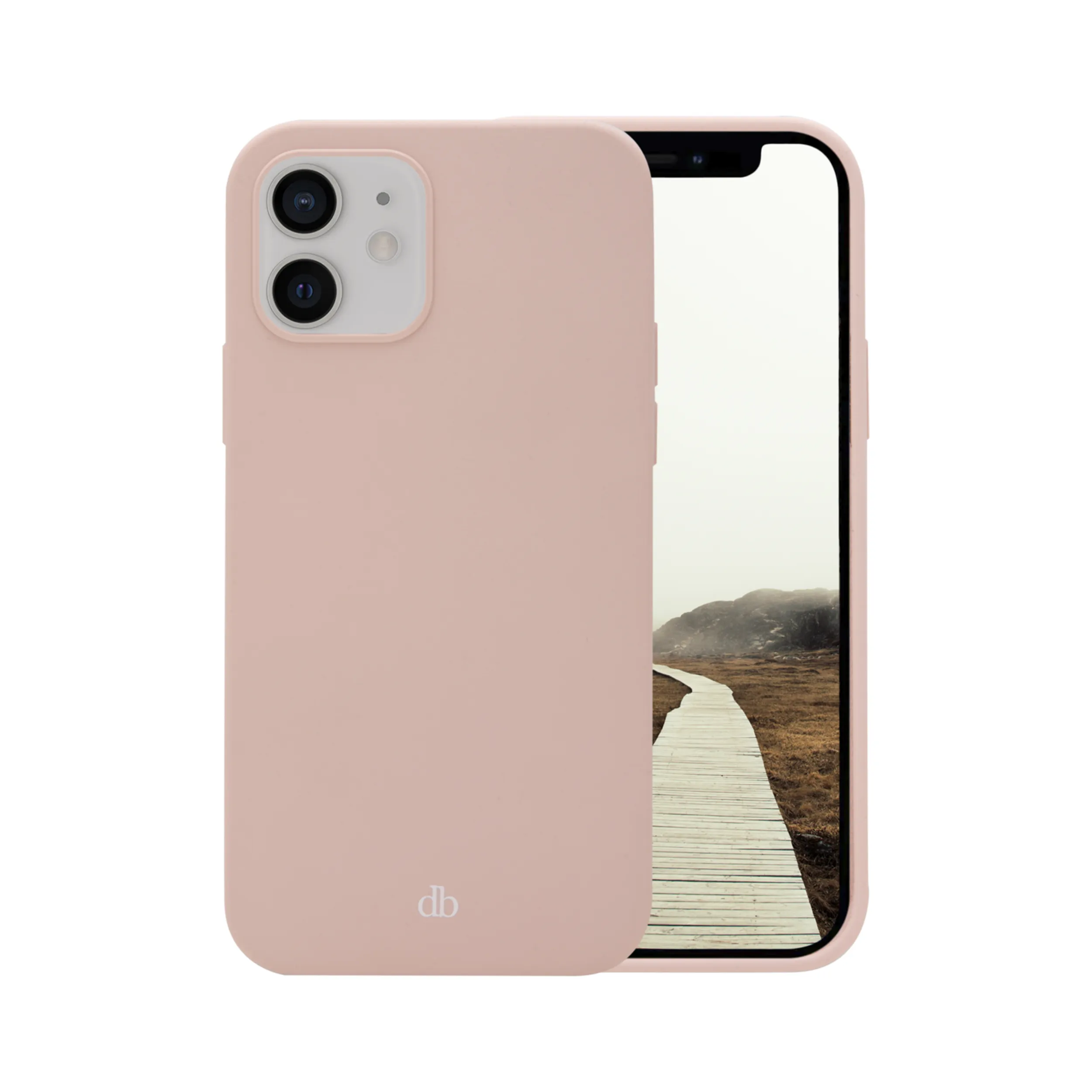 dbramante1928 Monaco Case for iPhone 12/12 Pro, Pink Sand