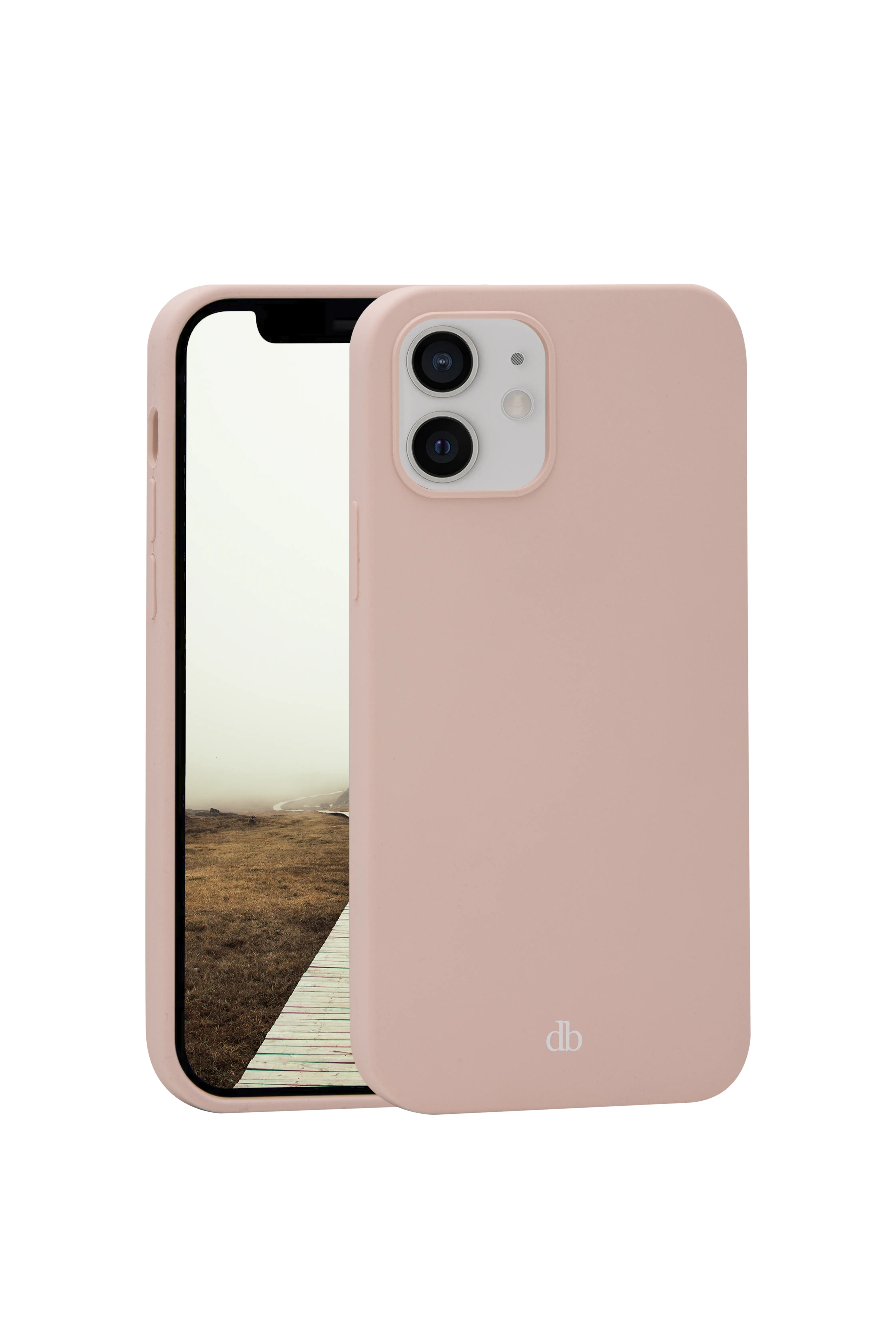 dbramante1928 Monaco Case for iPhone 12/12 Pro, Pink Sand