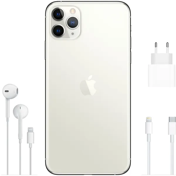 Refurbished iPhone 11 Pro Max 256GB - mobile phone, Silver (Very good condition)