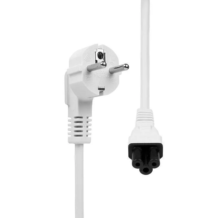 MICROCONNECT PE010830W CEE 7/7 - IEC 60320 C5 -virtajohto, 3 m, musta