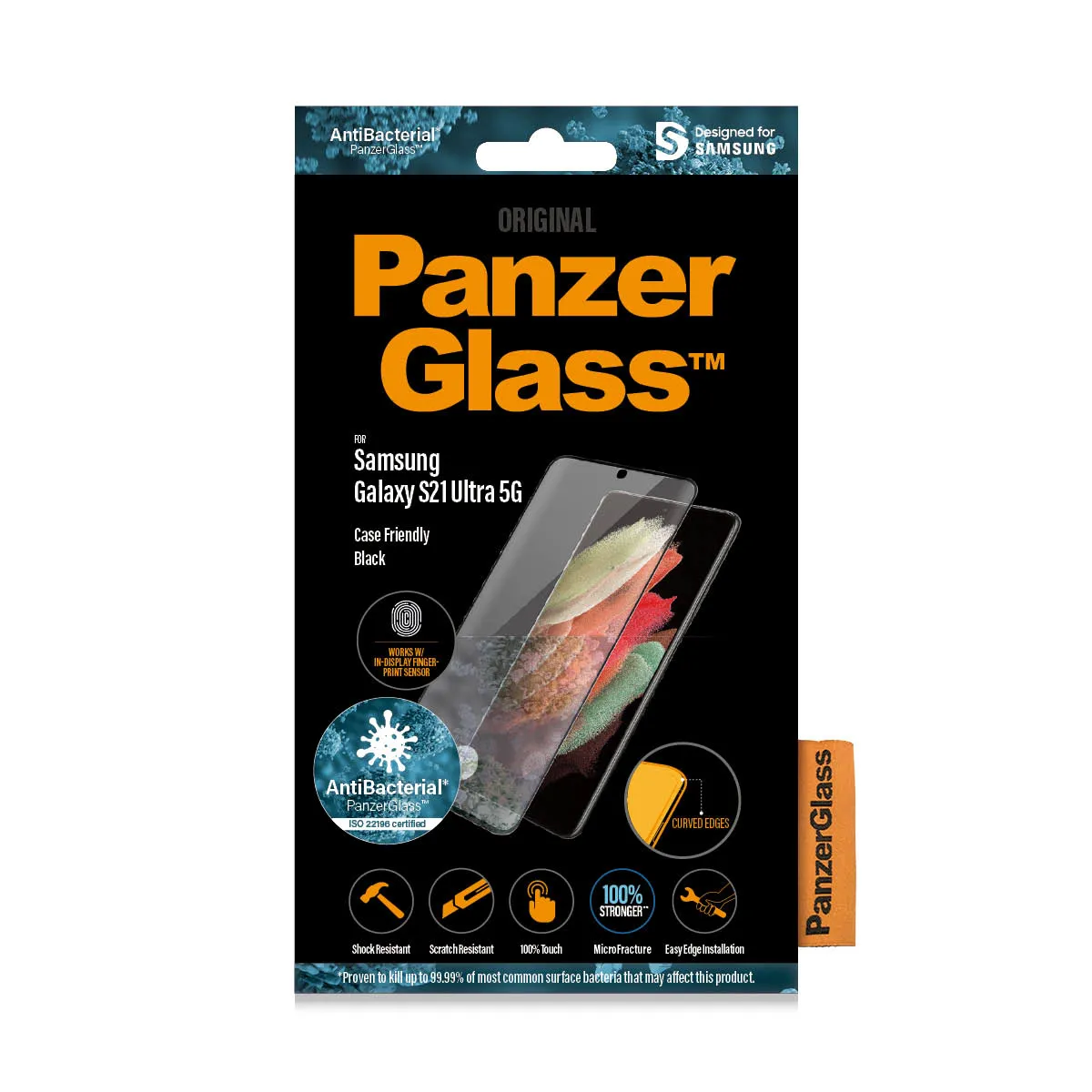 PanzerGlass Case Friendly, Galaxy S21 - Screen Glass