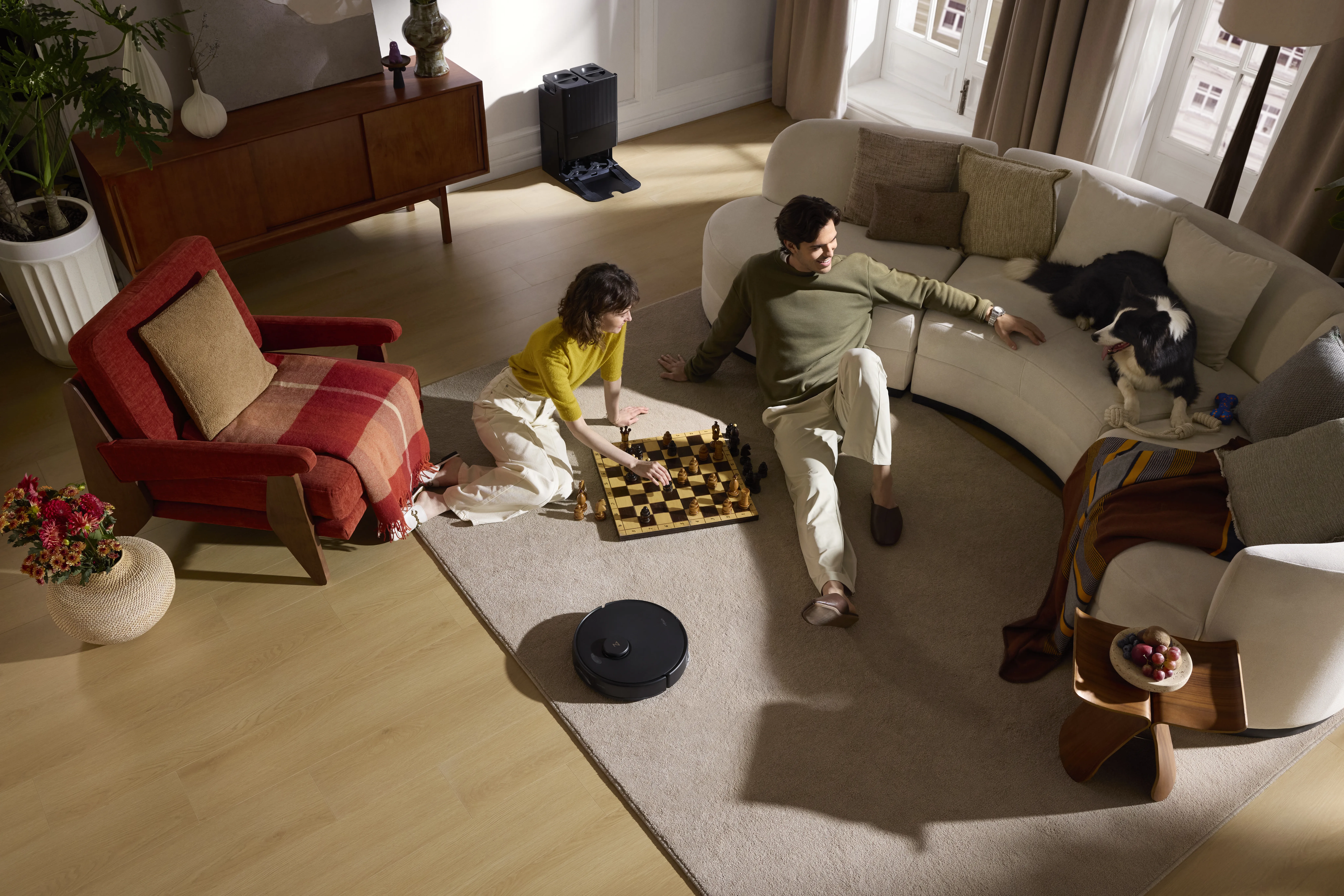 Roborock Qrevo Edge 5V1 Robot vacuum cleaner, Black