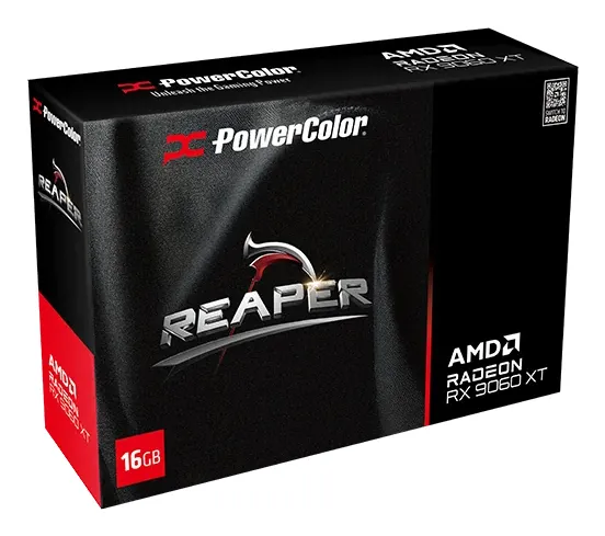 Powercolor Radeon RX 9060 XT Reaper 16GB - graphics card