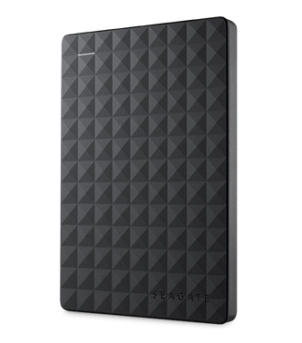 Seagate Expansion Portable 2 TB - extern h&aring;rddisk , Svart