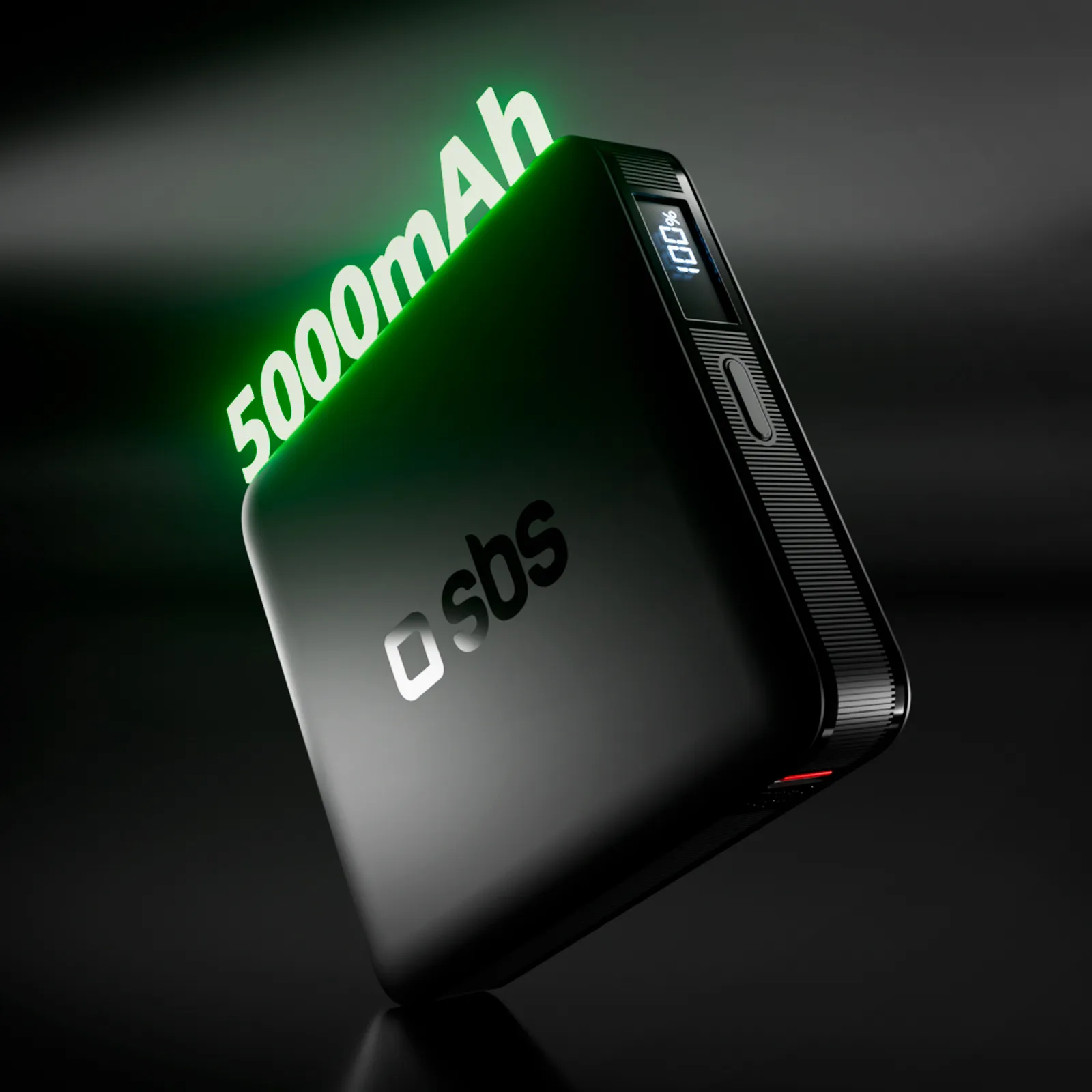 SBS TEBB5000HDLCDK 5000 mAh, 10W - powerbank, Black