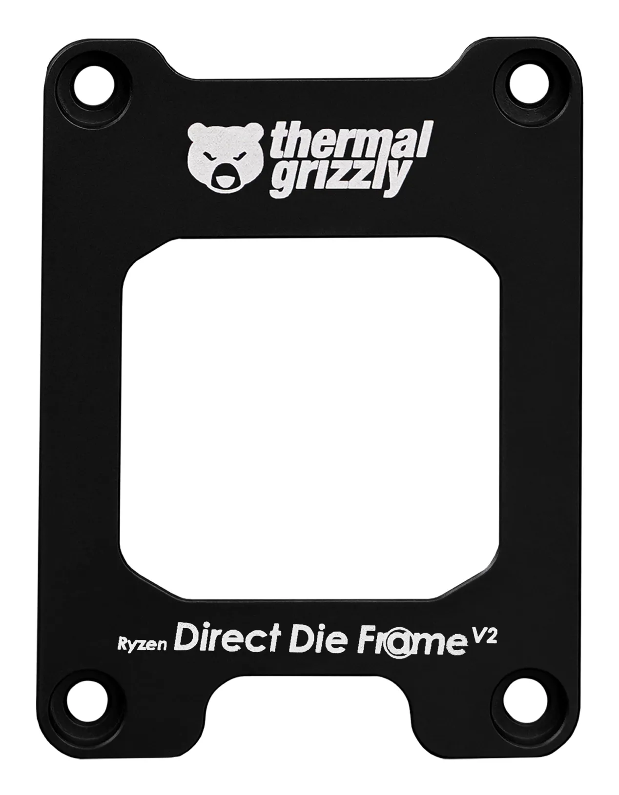 Thermal Grizzly Direct Die Frame V2 AM5 Processor Mounting Kit, Black