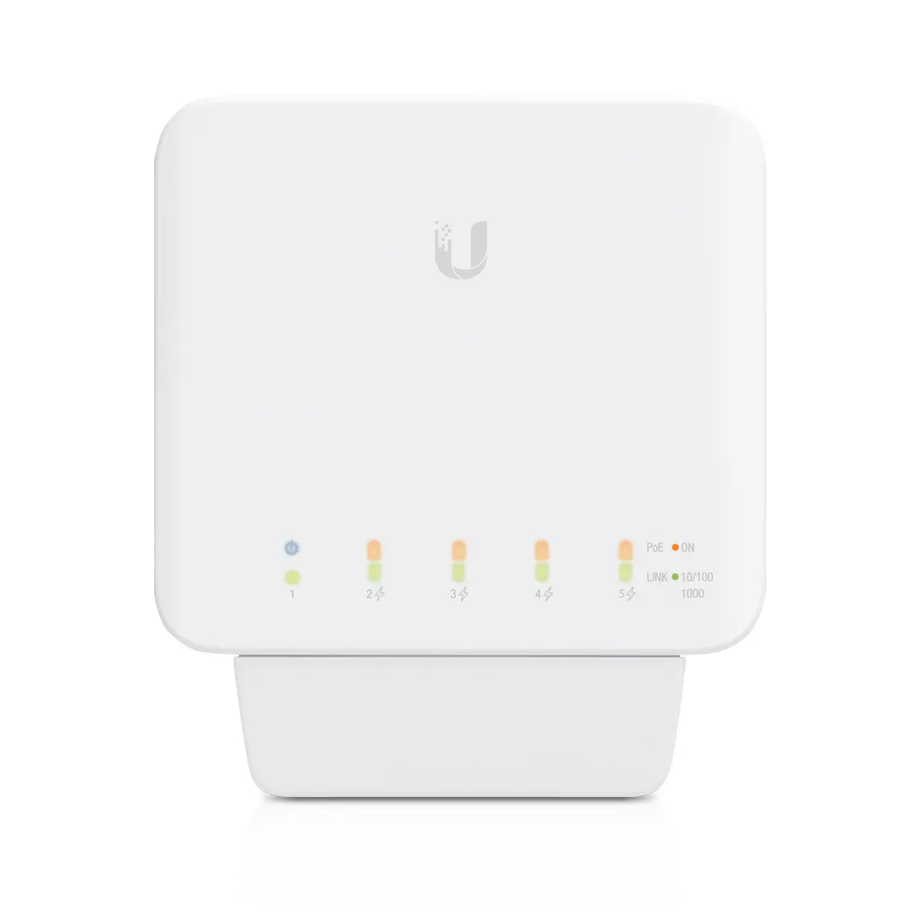 Ubiquiti UniFi Switch Flex (USW-FLEX) - Administrerad Layer 2-switch, vit