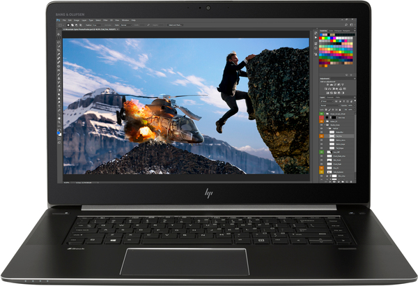 HP 15.6" ZBook Studio G4, 512GB, Win 10 Pro - kannettava, musta