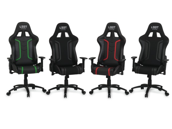 L33T Elite V3 Spelstol - R&ouml;d