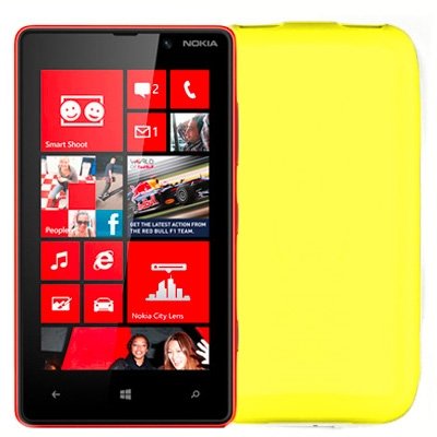 Celly GELSKIN275YL Yellow for Nokia Lumia 820