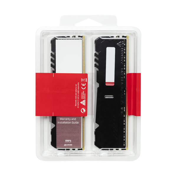 Kingston 16 GB (2 x 8 GB) HyperX Fury RGB, DDR4 2400 MHz - memory