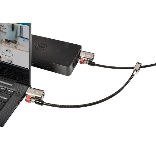 Kensington Clicksafe Keyed Twin Lock - Turvakaapelin lukituspakkaus