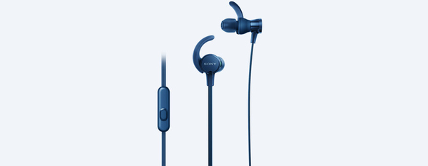 SONY MDRXB510ASL Extra Bass - Sports cable with Mic - Bl