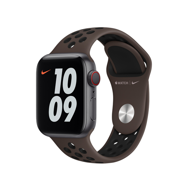 Apple Watch 40mm Nike Sport Band, Ironstone/Black