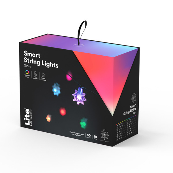 Lite bulb moments Smart Light Chain - Stars
