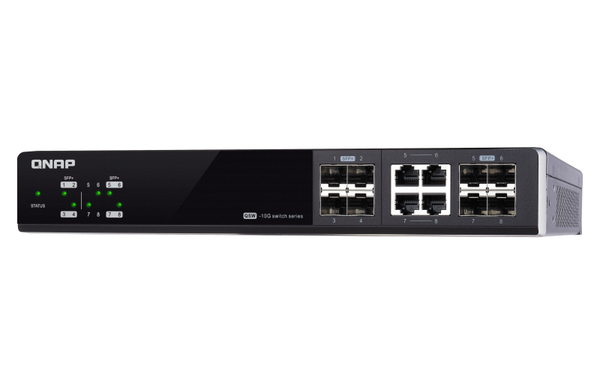 QNAP QSW-M804-4C Switch 500MB 4 port 10GbE SFP+ 4 port 10GbE SFP+/ NBASE-T